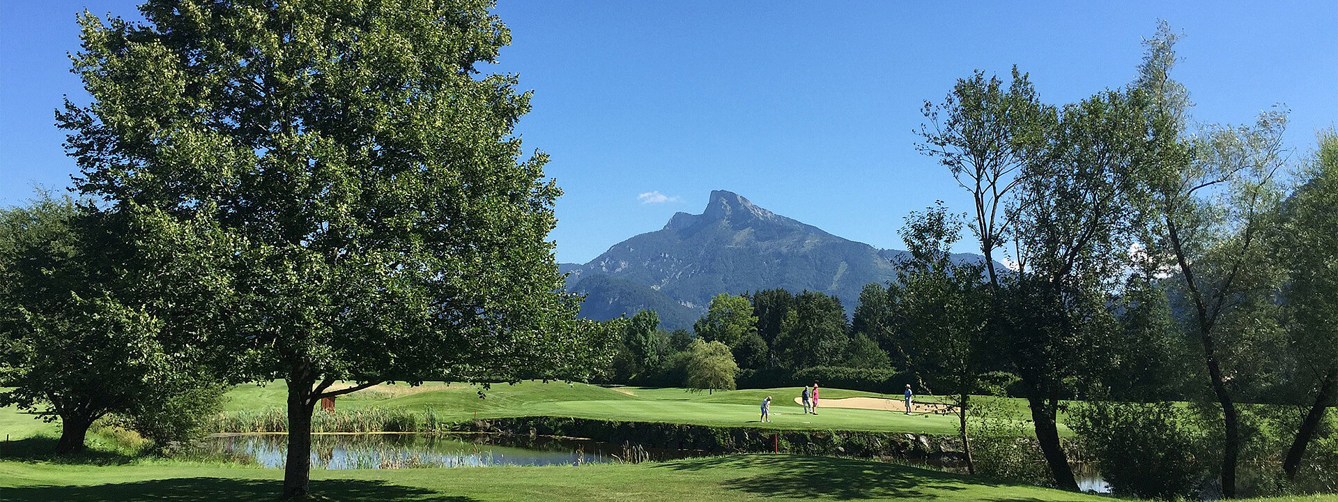 golf holiday at Lake Mondsee