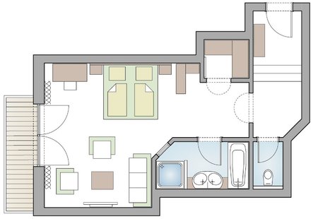 Spa Suite layout